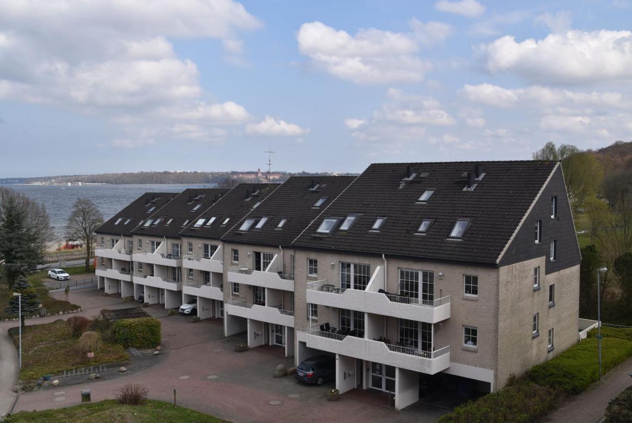 Fewo1846 - Strandresidenz Wassersleben Suedblick App 689 - Komfortables Apartment Mit Balkon Und Meerblick Harrislee Bagian luar foto