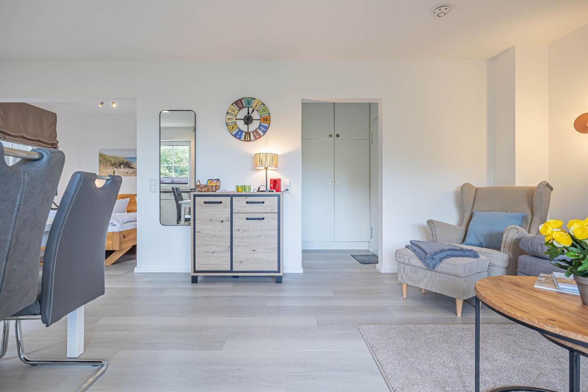 Fewo1846 - Strandresidenz Wassersleben Suedblick App 689 - Komfortables Apartment Mit Balkon Und Meerblick Harrislee Bagian luar foto