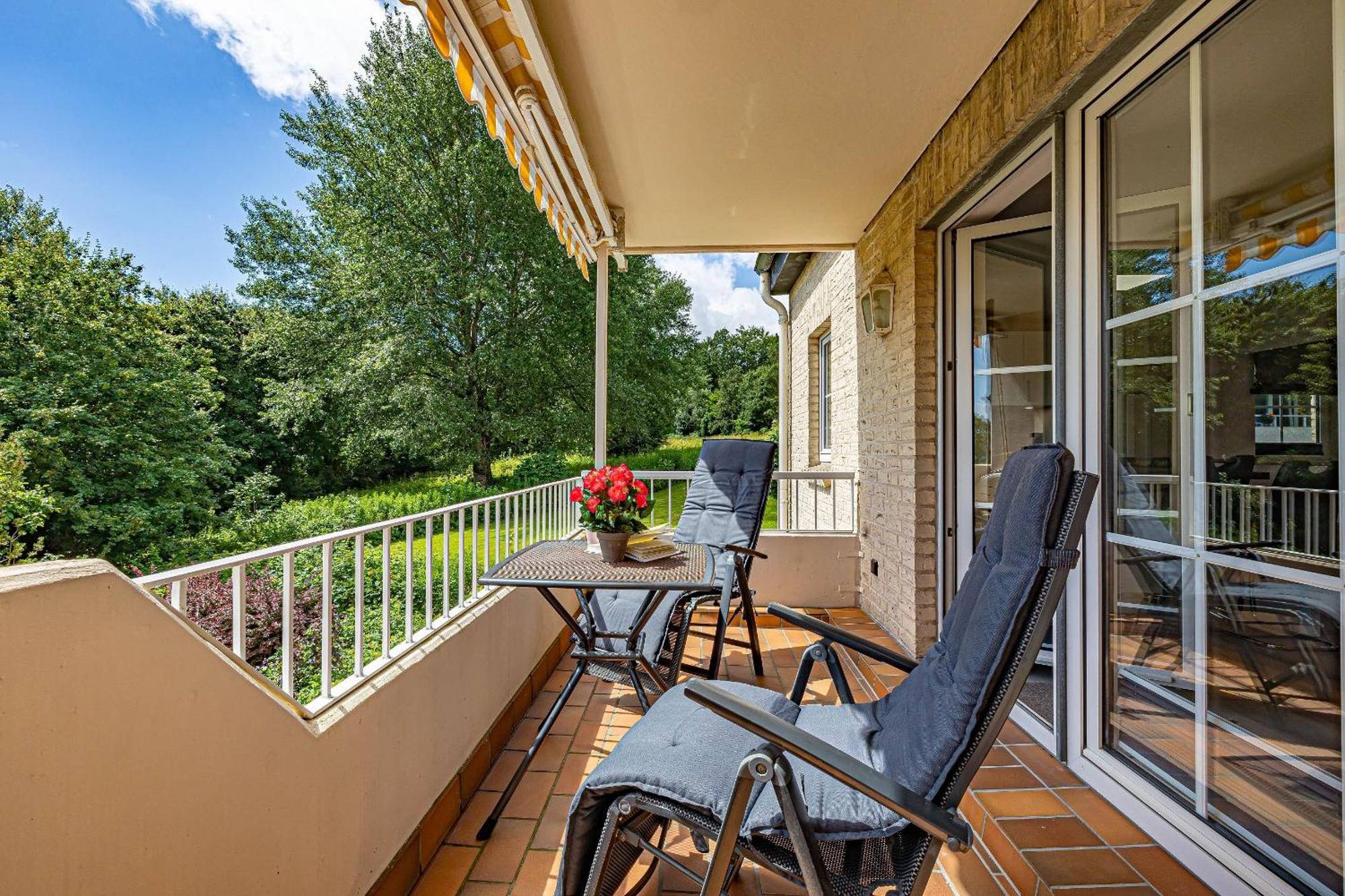 Fewo1846 - Strandresidenz Wassersleben Suedblick App 689 - Komfortables Apartment Mit Balkon Und Meerblick Harrislee Bagian luar foto